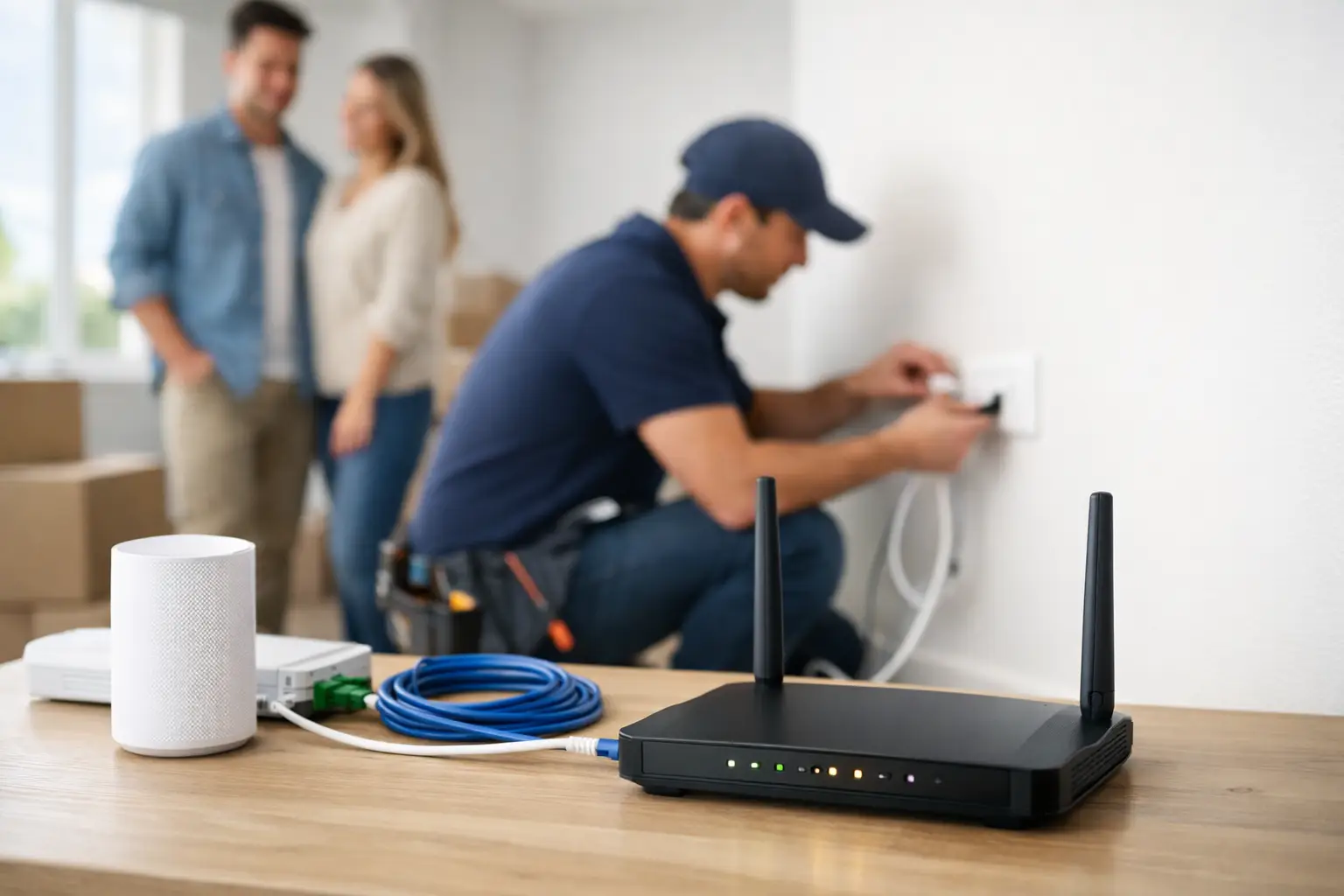 Internet Installation for New Home Made Simple