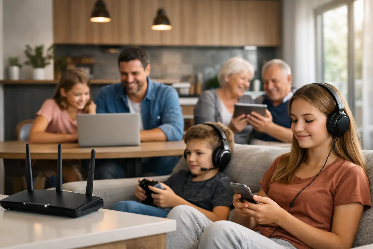 Best Internet for Large Households