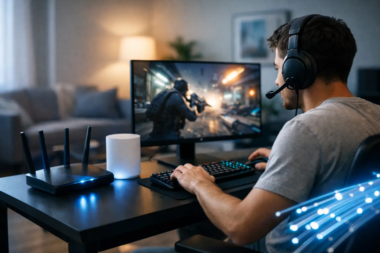 Fast Internet for Online Gaming at Home