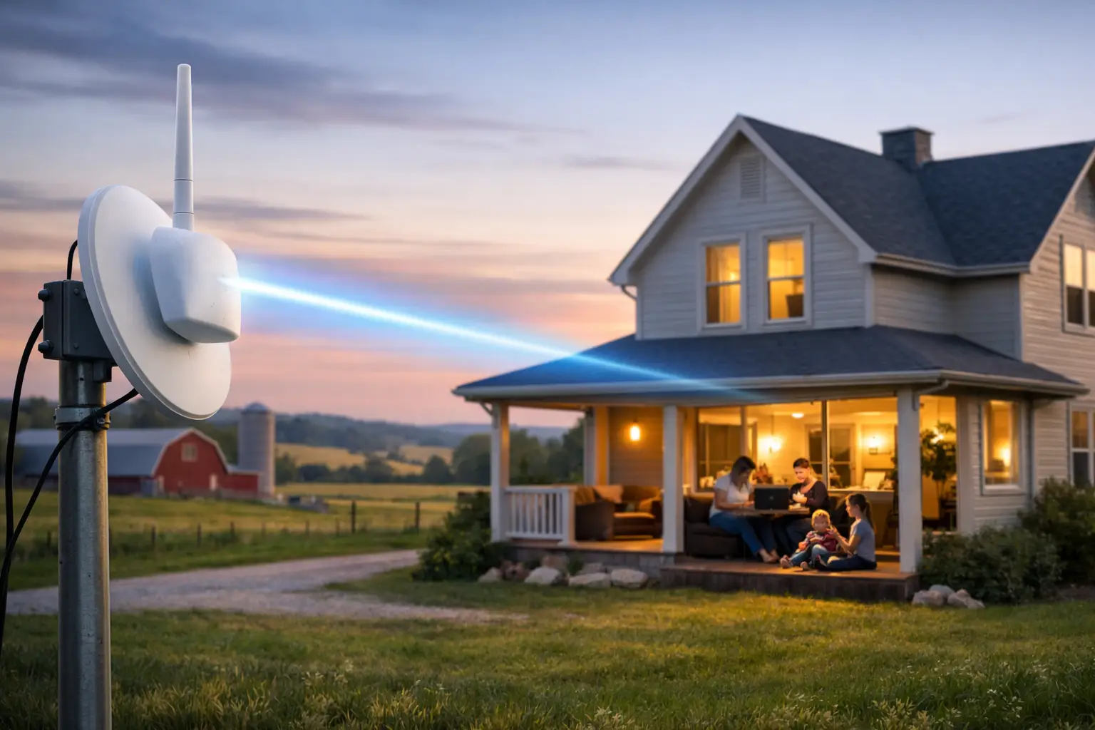 Rural Broadband That Keeps Homes Connected